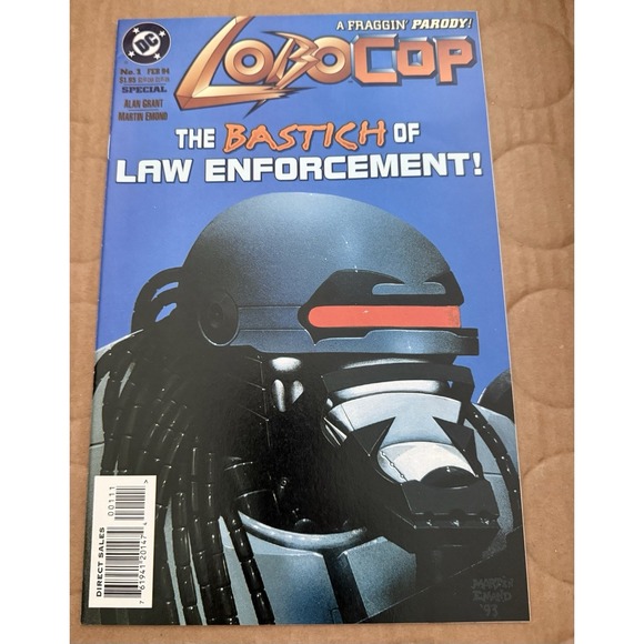 Other - DC Comics - LoboCop Number 1 February 1994